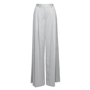 TWP - Avery Light Heather Grey Wide Leg Pant | Mitchell Stores