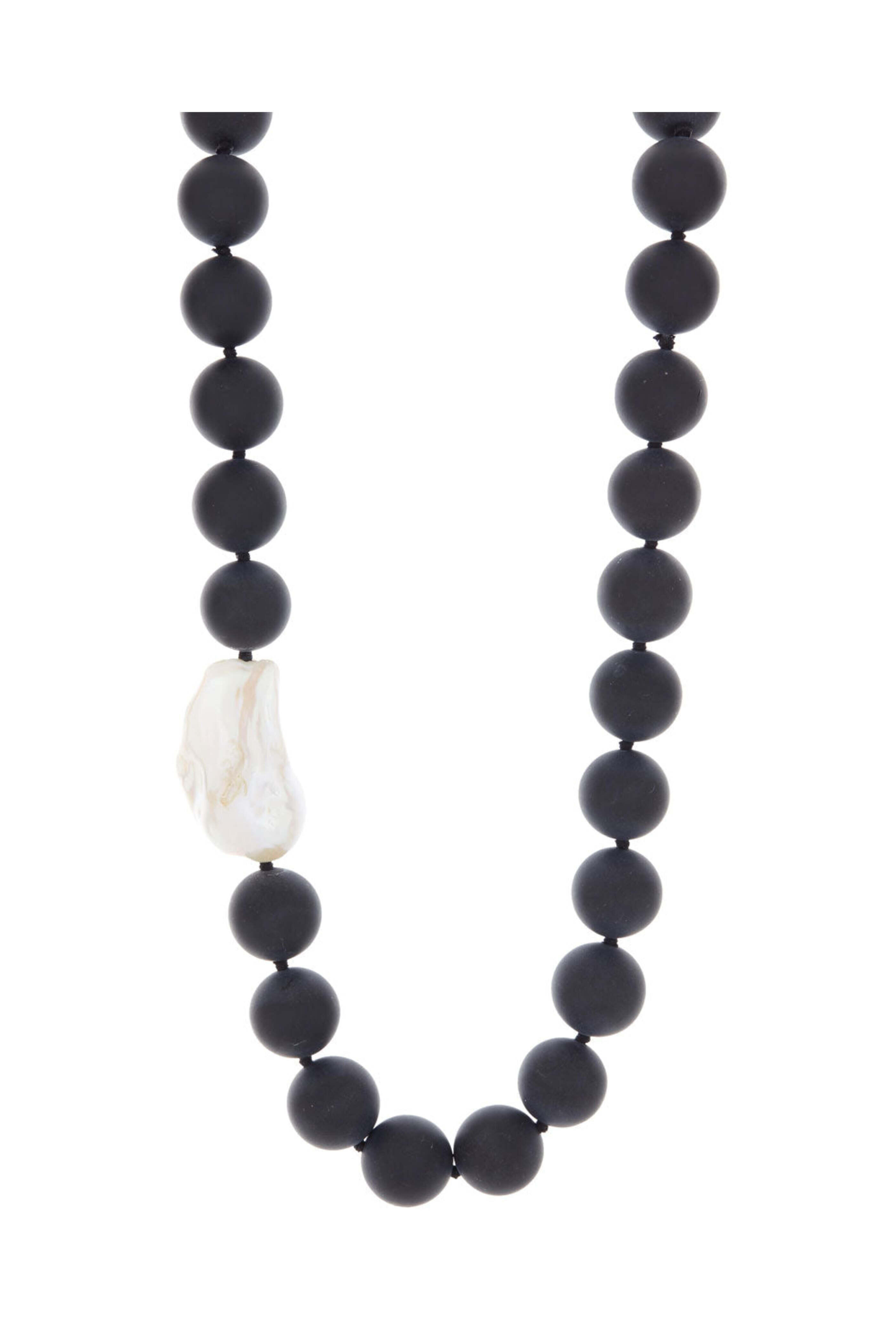 Patricia von Musulin - Night Bird Onyx & Pearl Necklace