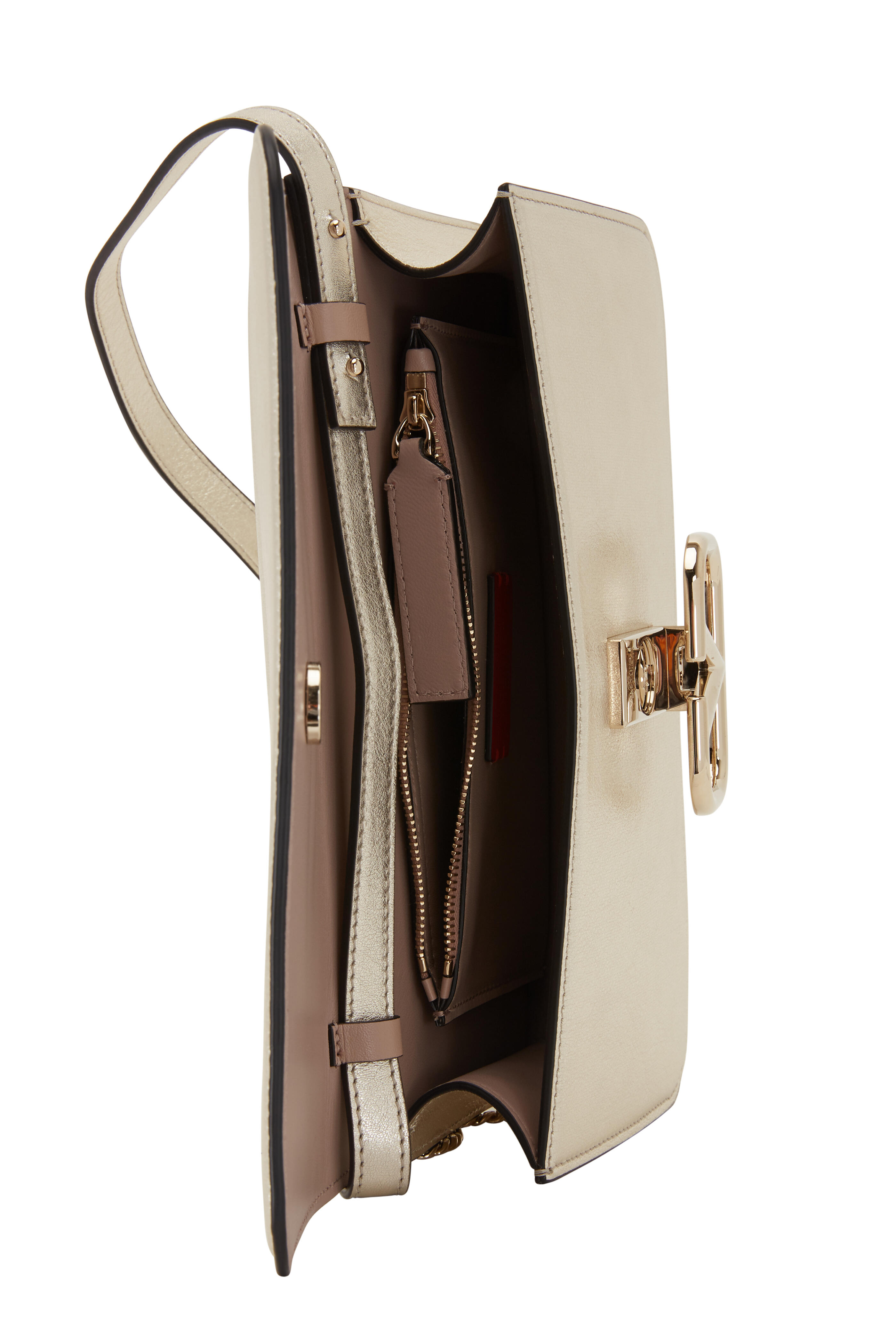Valentino Garavani - V-Sling Sahara Metallic Belt Convertible Bag