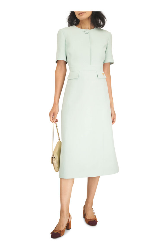 Valentino Garavani Camel Valet Du Roi Kid Slingback Pump, 60mm - view 2