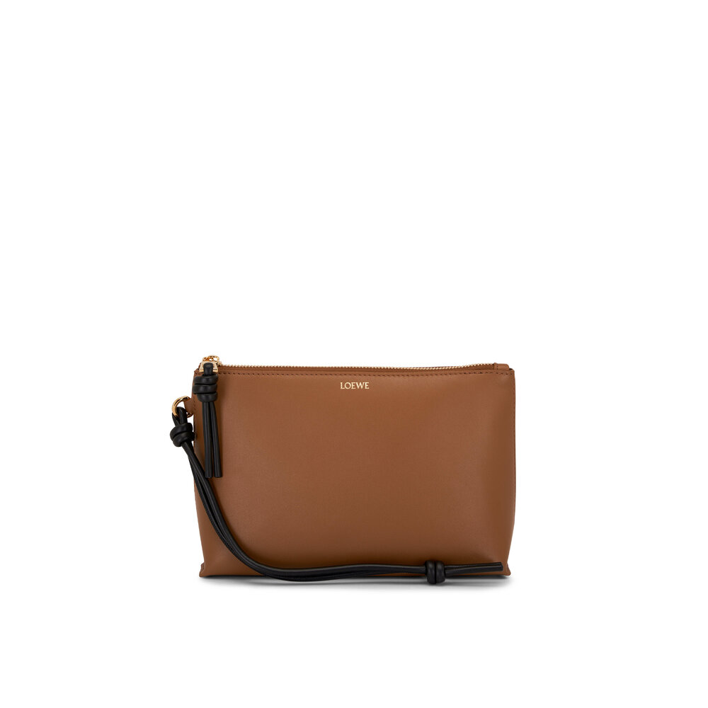 【国内発送】LOEWE クラッチバッグ T-Knot leather pouch ロエベ LOEWE LOEWE クラッチバッグ KNOT T POUCH ノット T