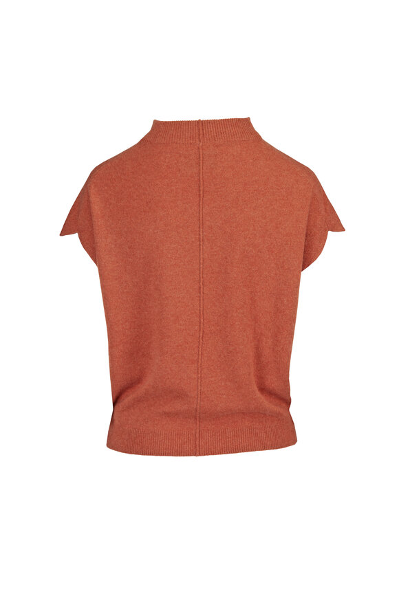 Brochu Walker Morten Canyon Funnel Neck Cashmere Blouse - view 2
