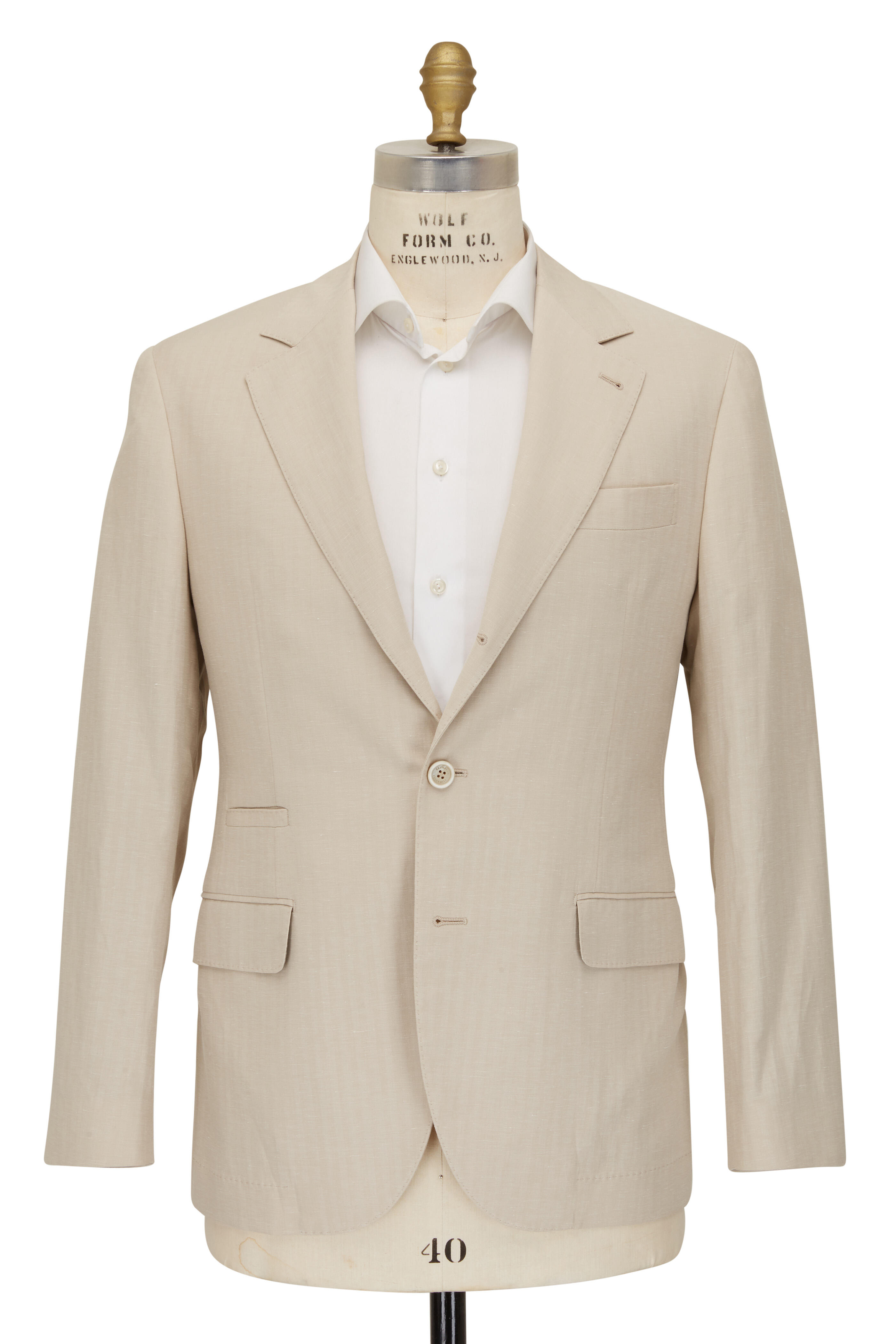 テーラードジャケット Brunello Cucinelli Abito Monopetto In Lino Brunello Cucinelli Men`s Jacket Blazer 100% Linen Size 46 | eBay