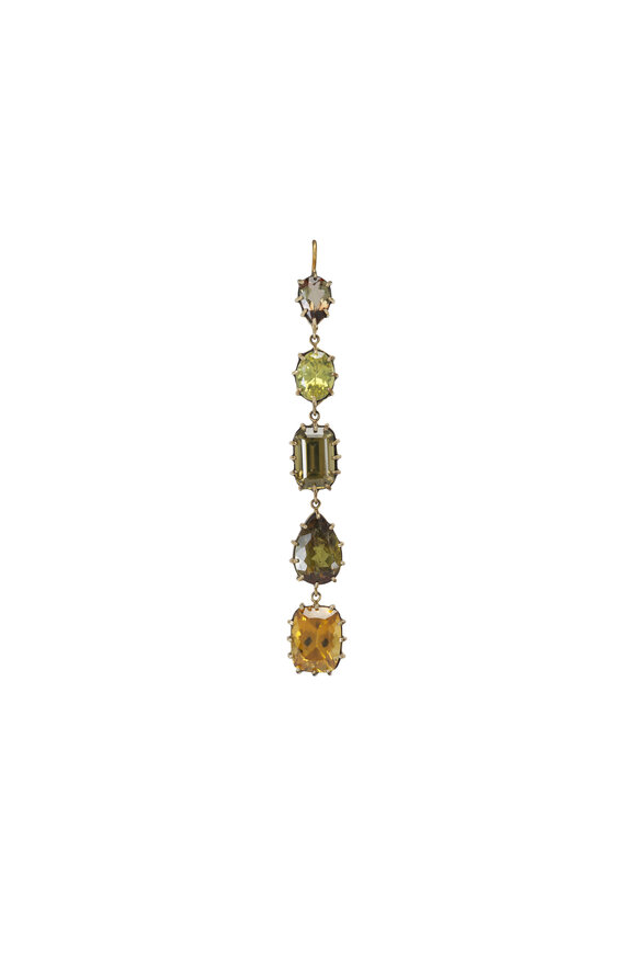 Renee Lewis - Alexandrite & Zircon Drop Earrings