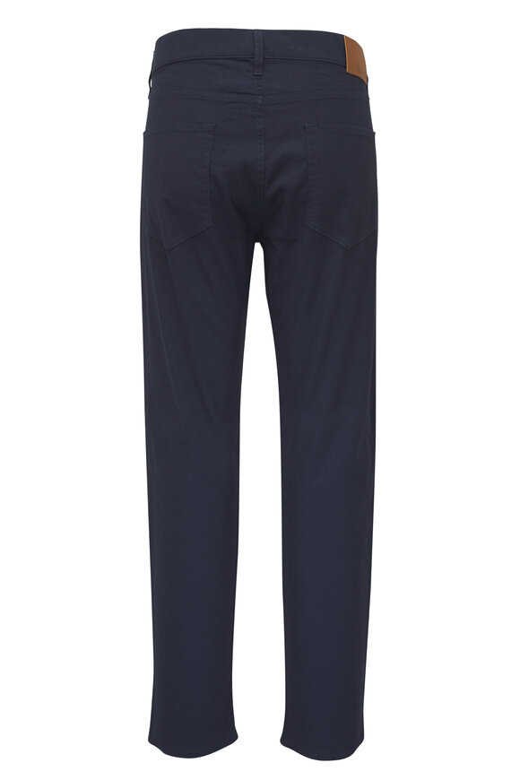 Loro Piana Quarona Deep Ocean Five Pocket Pant - view 2