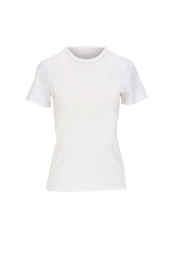 Nili Lotan - Mariela White Cotton T-Shirt 