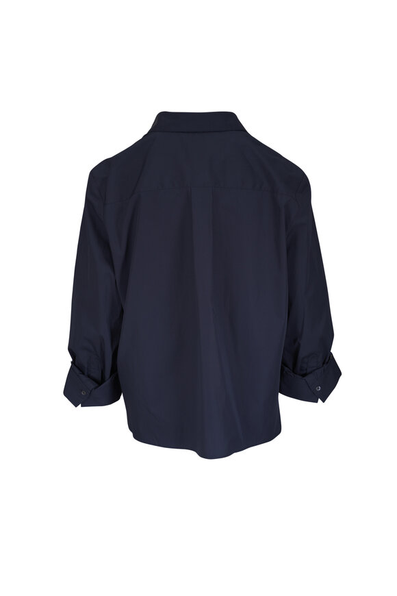 TWP Next Morning Midnight Cotton Blouse - view 3