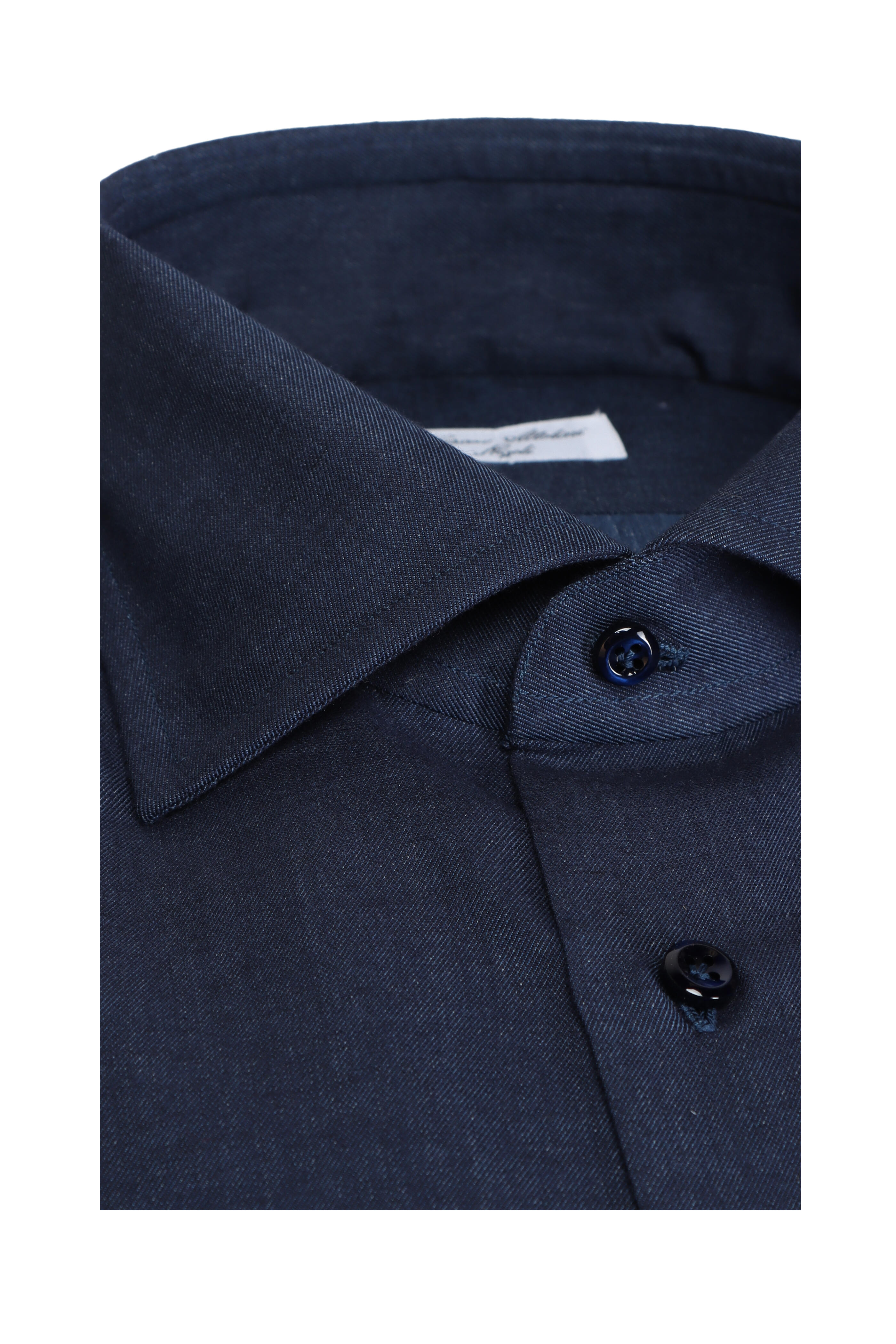 Cesare Attolini - Dark Blue Sport Shirt