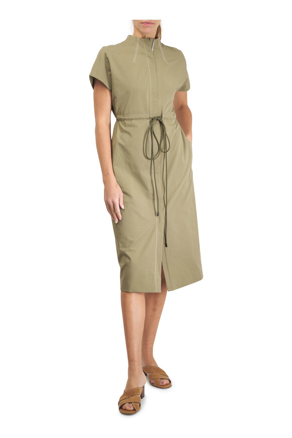 Talbot Runhof - Dark Emerald Green Velvet Cocktail Dress