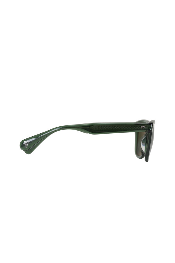 Oliver Peoples R-3 Ryegrass & Forest Sunglasses - view 3