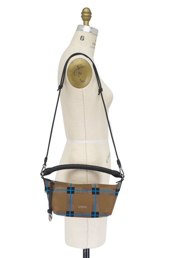 Loewe Mini Cala Check Intarsio Shoulder bag - view 7