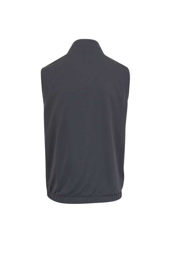 Loro Piana Windwish Cloud Blue Reversible Vest - view 4