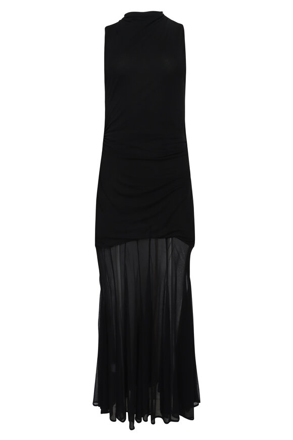 Altuzarra Alicka Black Maxi Dress