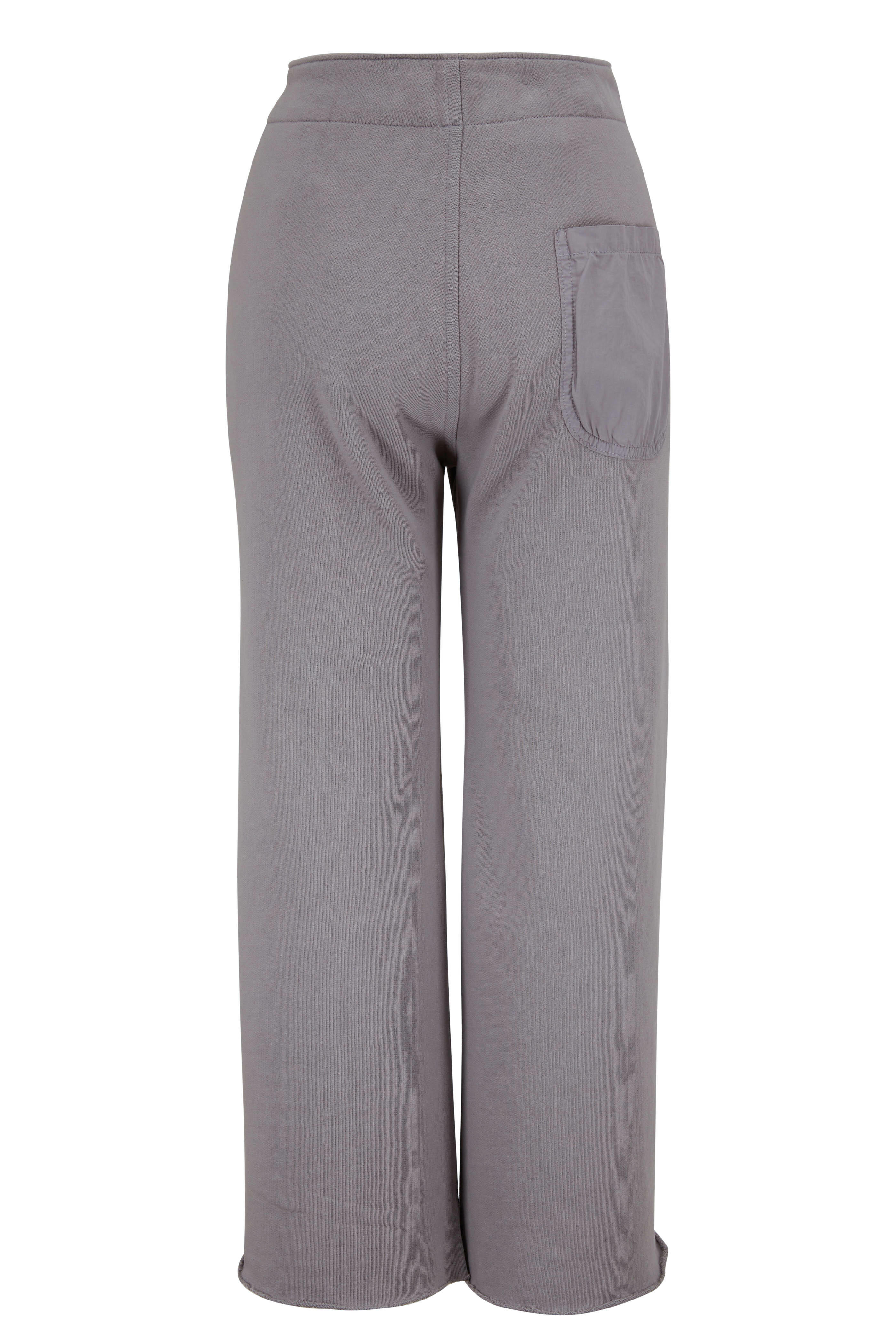 Nili Lotan - Kiki Cloud Grey Cropped Sweatpant