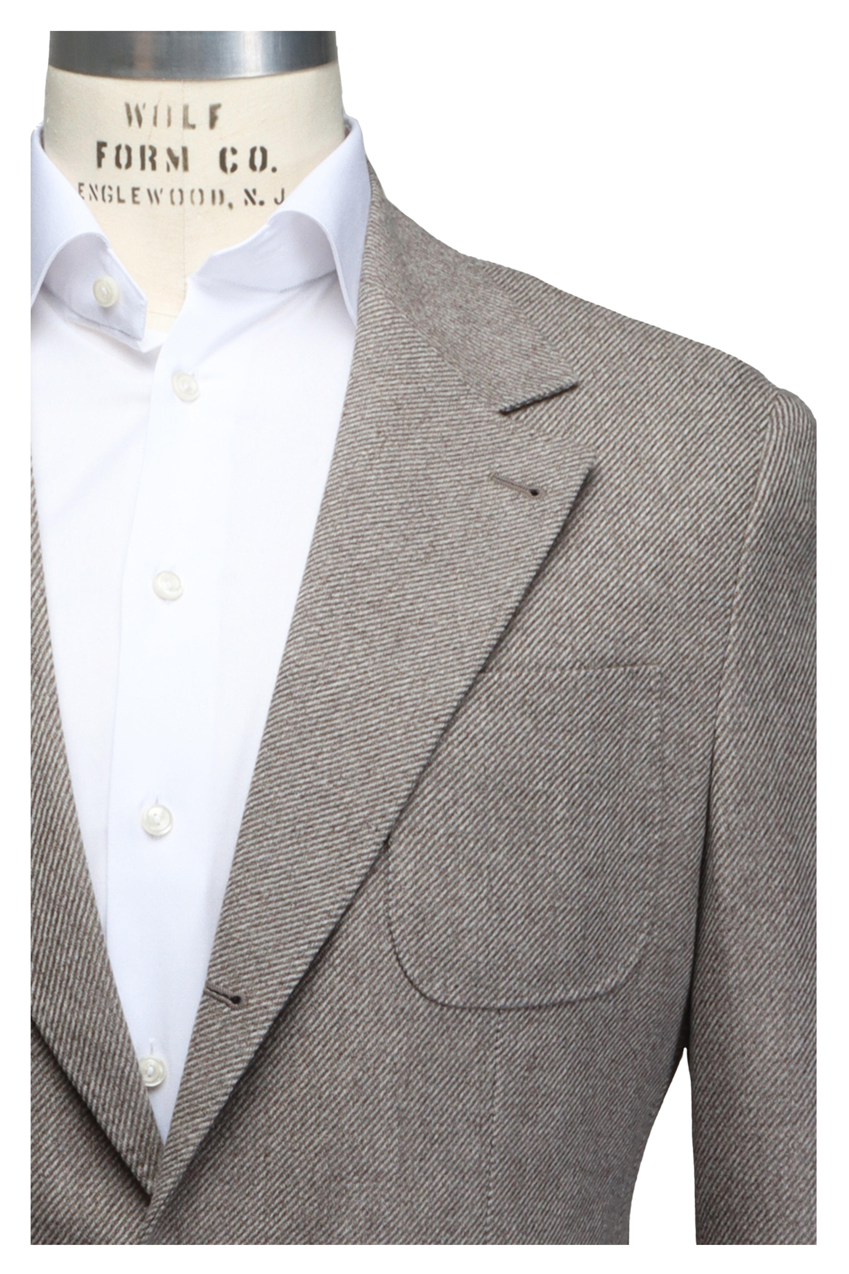Brunello Cucinelli - Beige Wool Sportcoat