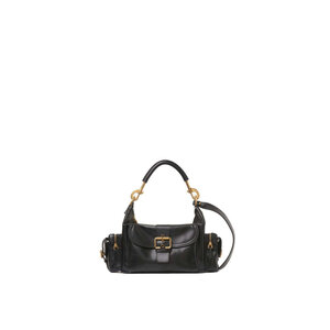 【関税込み】Chloe ブラック ラージ Camera バッグ Chloé Large Camera Bag in Shiny Leather in Black | Chloé US