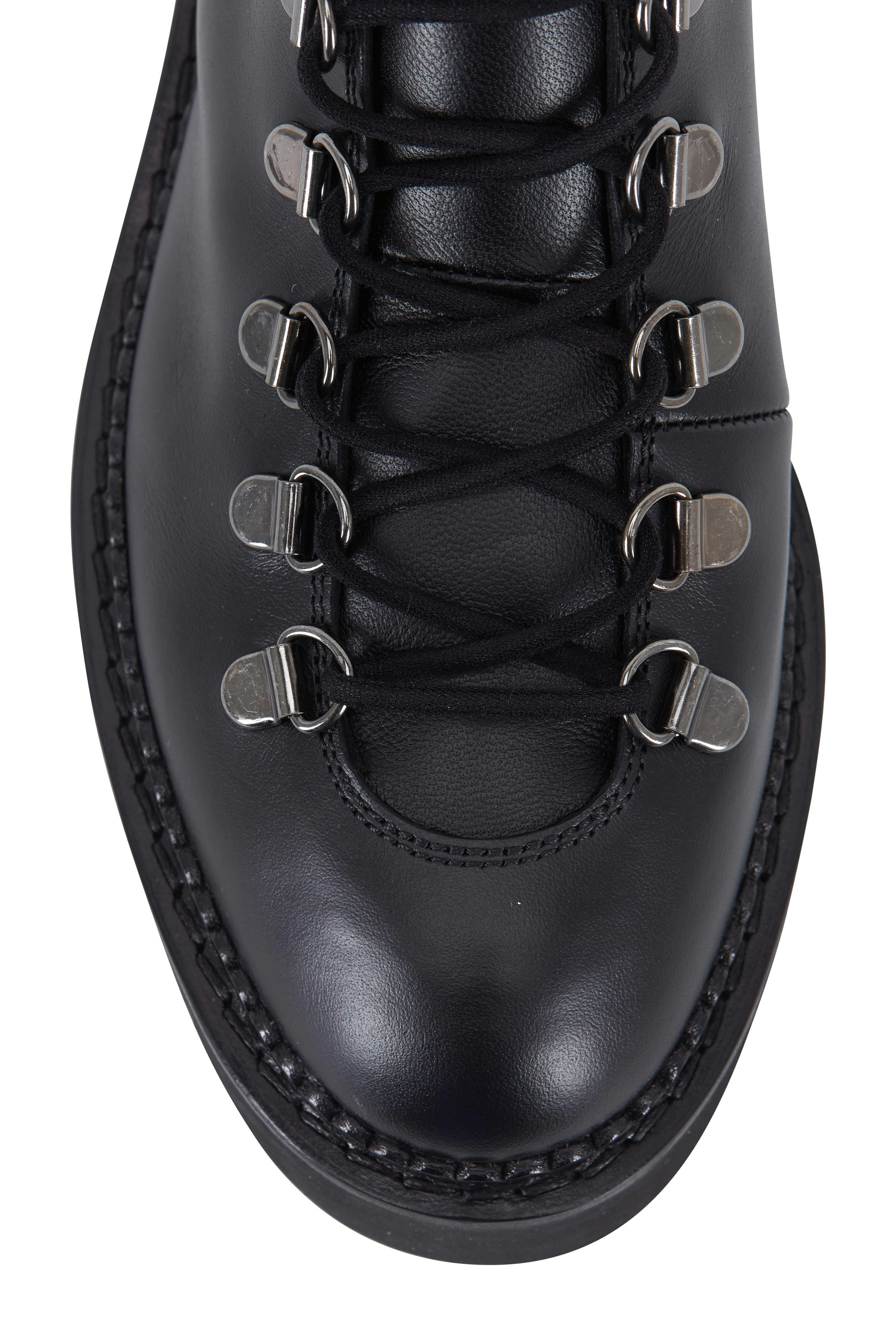 Nicholas Kirkwood Leather Combat Boots It 37 | 7