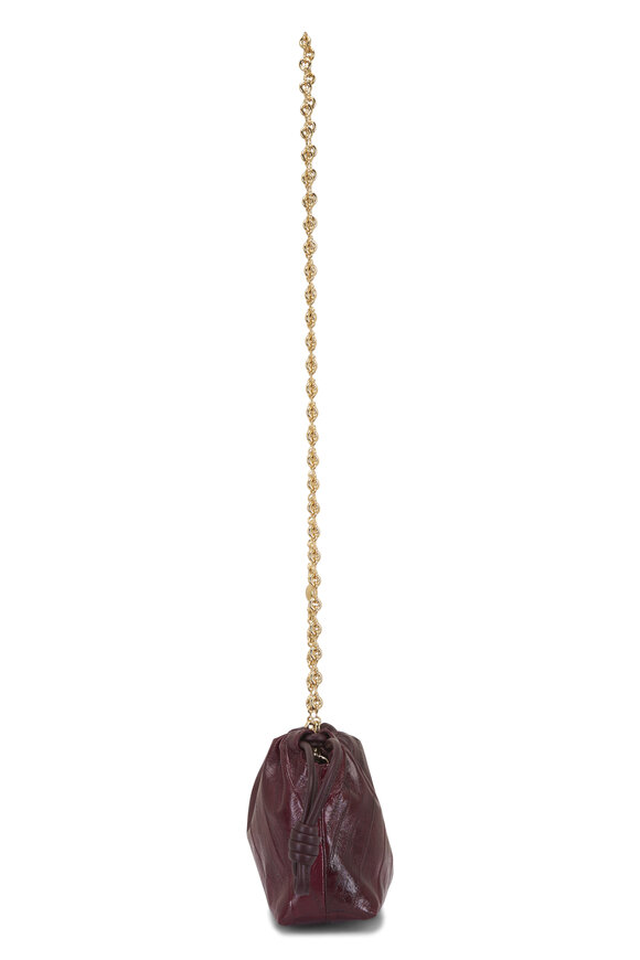 Loewe Mini Flamenco Burgundy Clutch - view 3