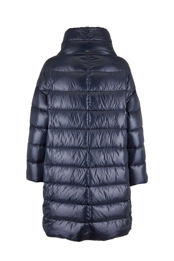 Herno - Iconic Matilde Navy Down Jacket