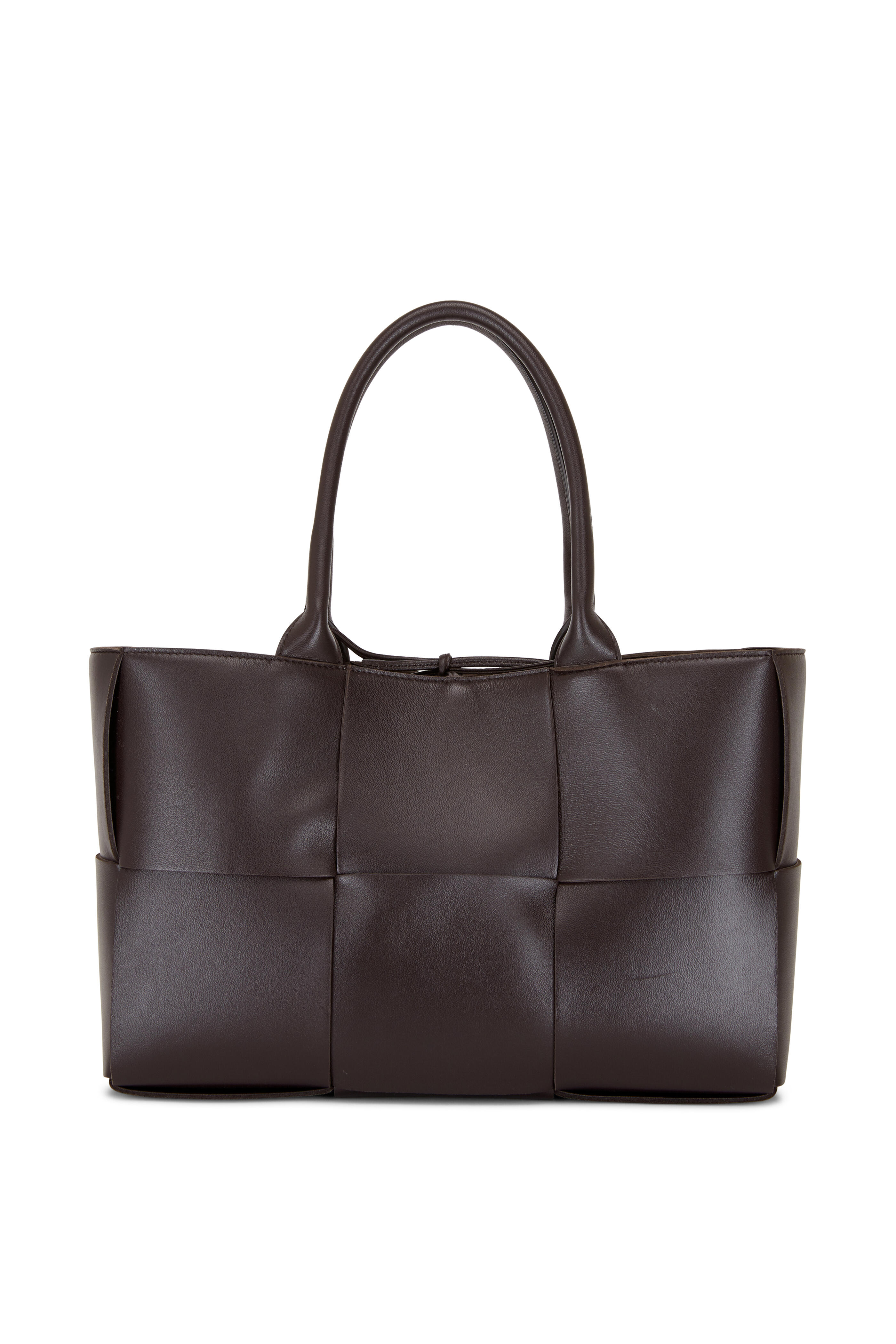 Bottega Veneta - Arco Fondant Wide Woven Leather Tote