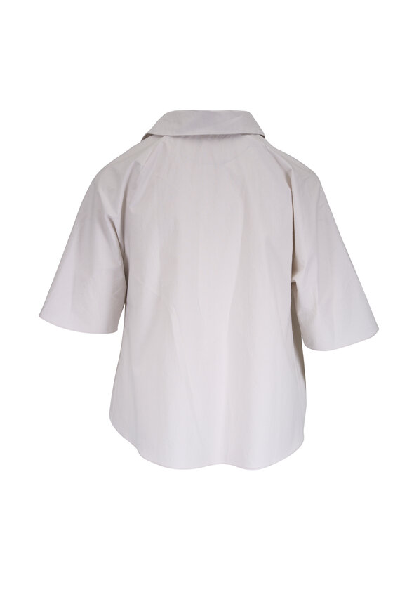 Peter Cohen Trudy Dew Cotton Broadcloth Shirt - view 3