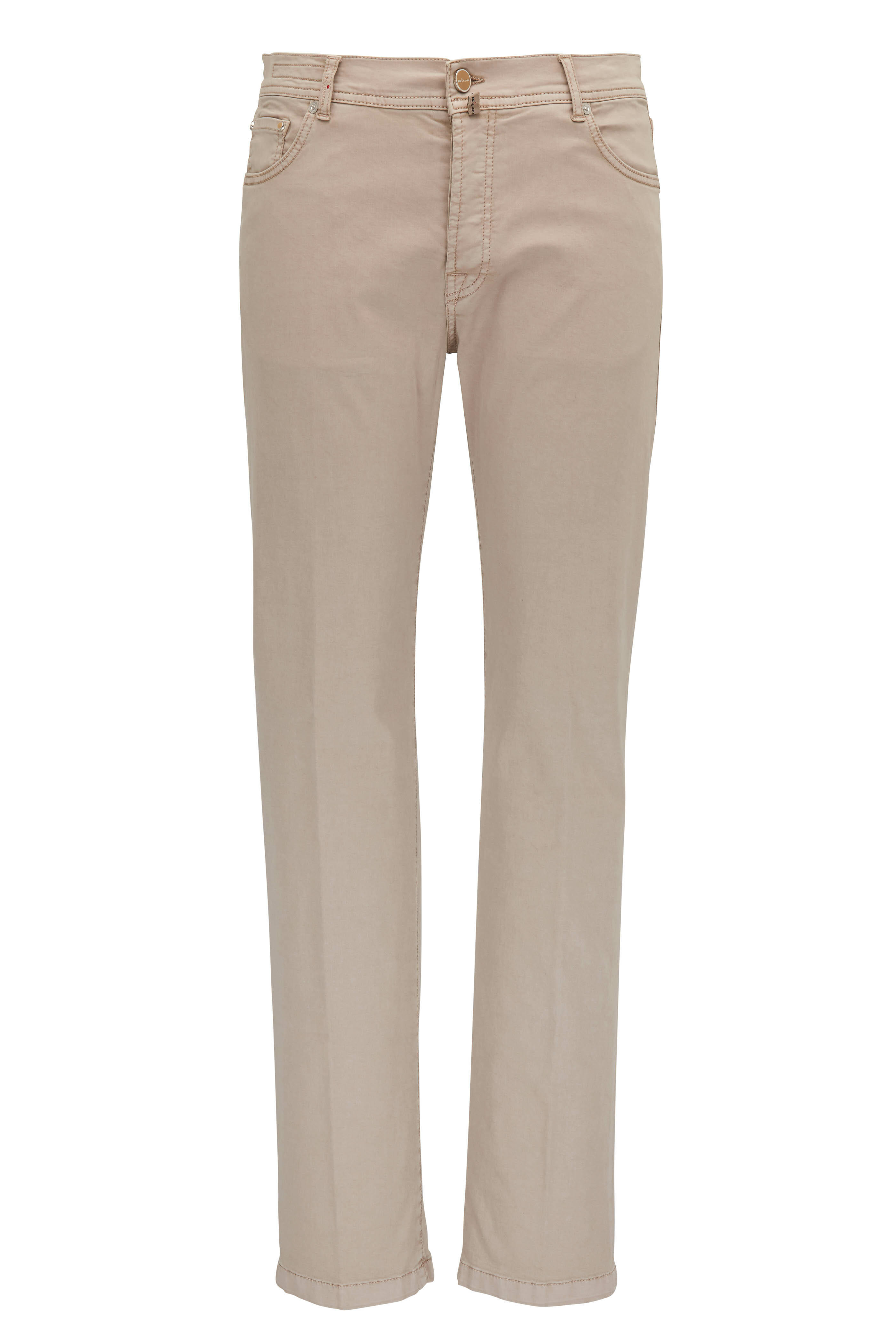 Kiton Men's Slim Fit Cotton-Stretch 5-Pocket Pants - Bergdorf Goodman