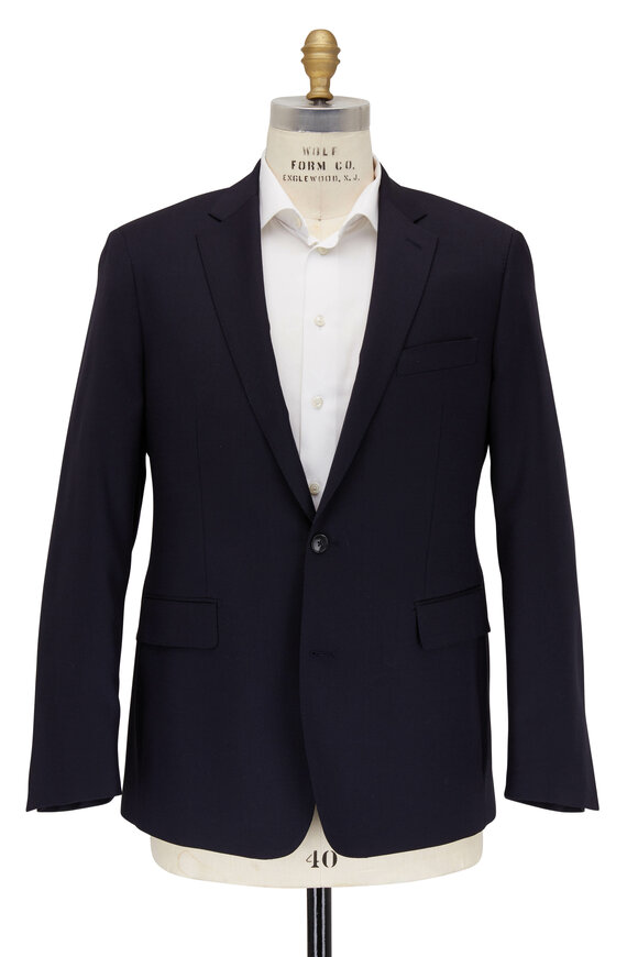 Atelier Munro - Navy Panama Weave Linen Sportcoat