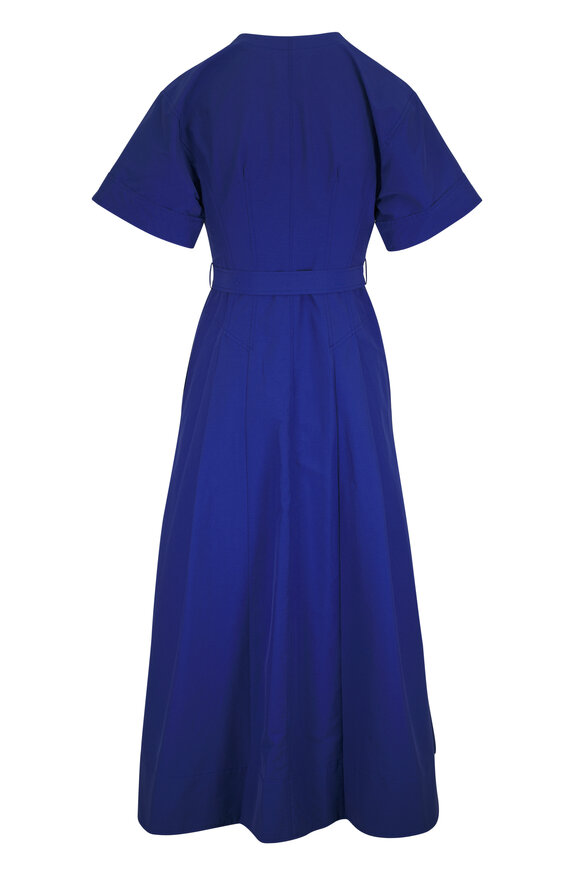 Simkhai Corinne Blueberry Belted Midi Dress - view 3