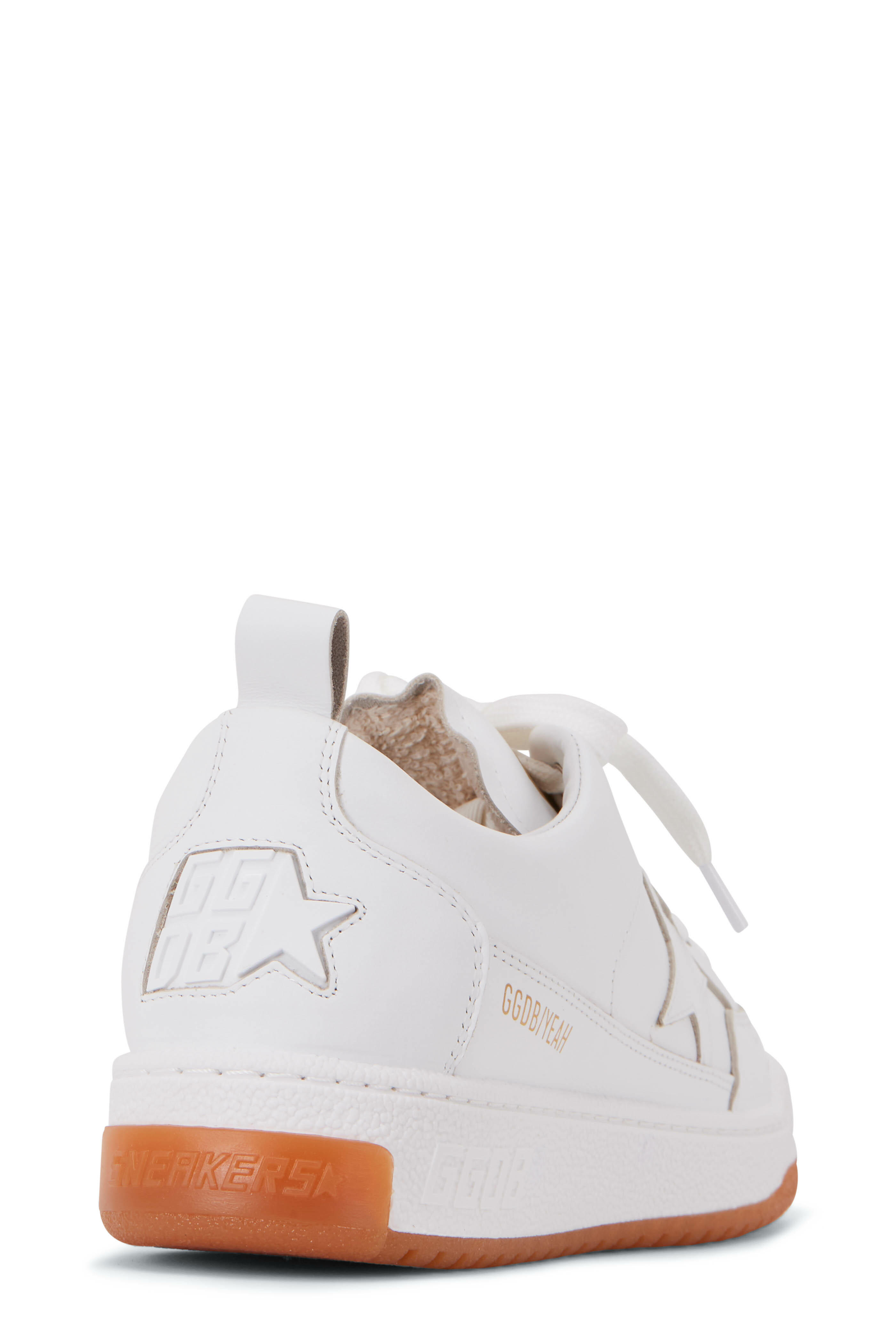 Golden Goose - Yeah! White Leather Low-Top Sneaker