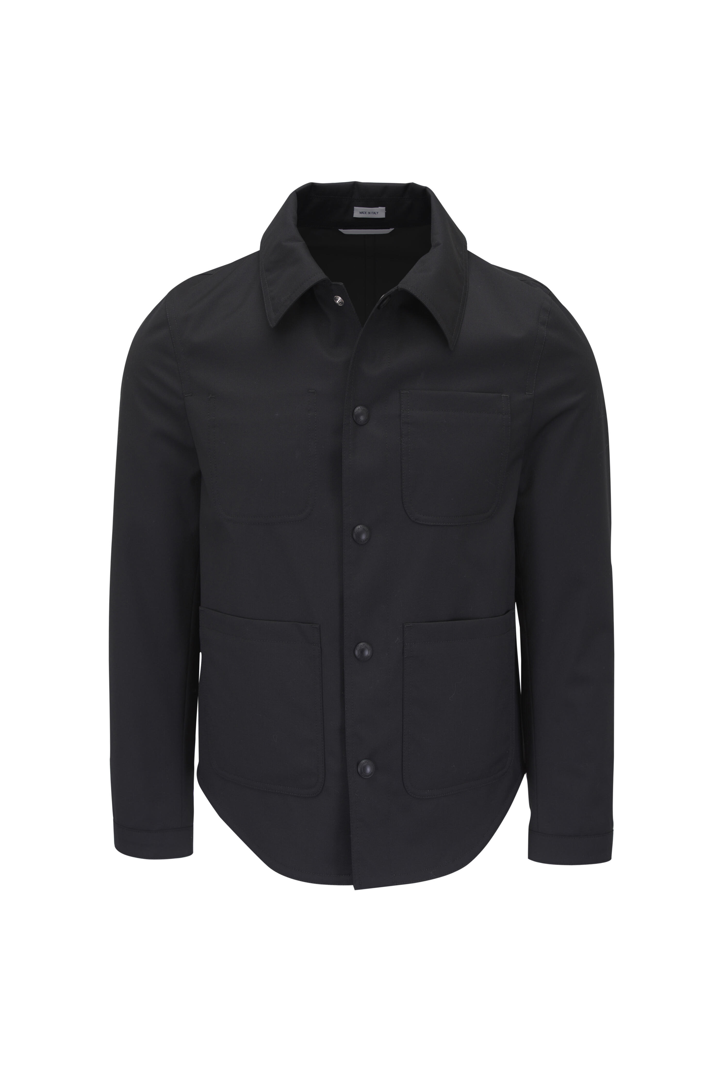 【VIP価格】THOM BROWNE Wool Jacket Thom Browne - Black Wool Utility Jacket | Mitchell Stores