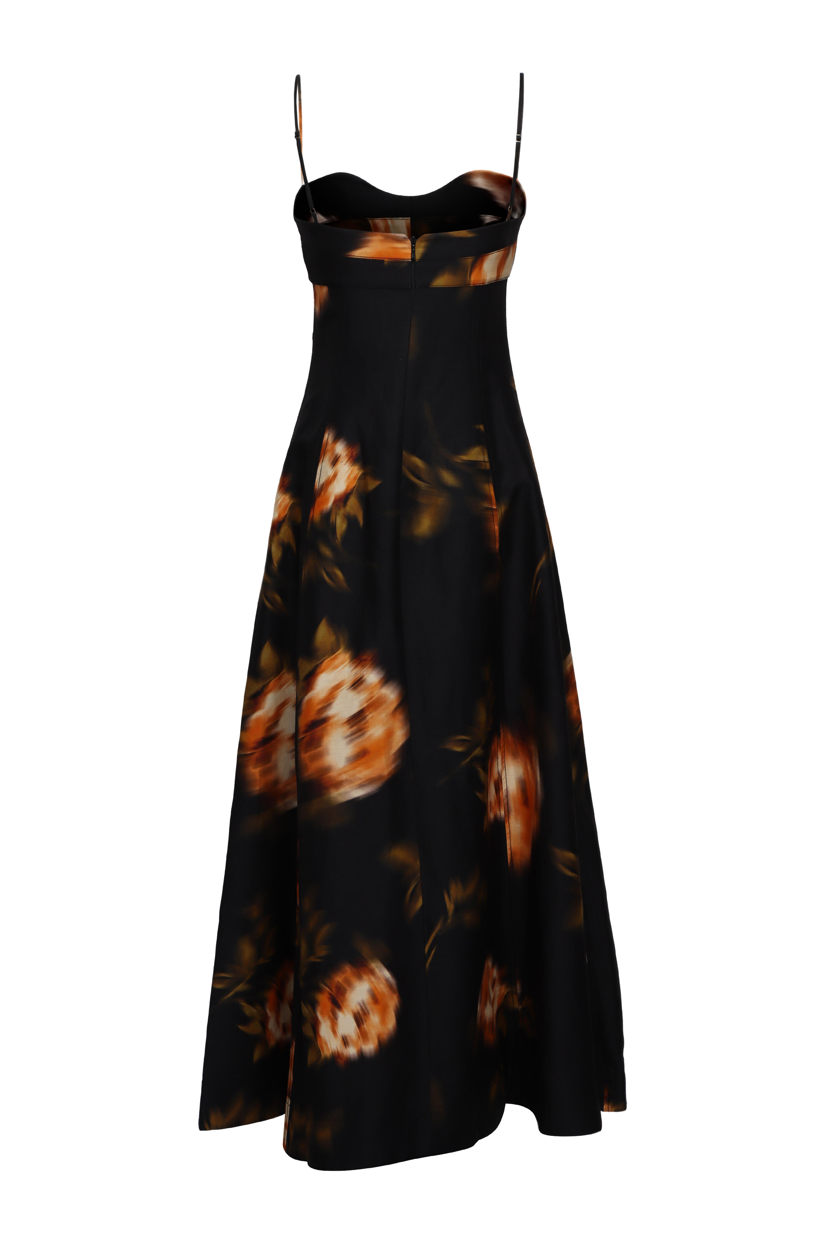Clea - Magdalena Mira Print Midi Dress