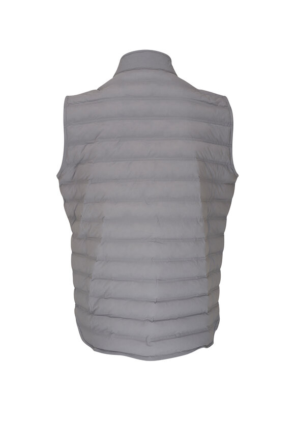 Peter Millar - Regent Gale Gray Quilted Nylon Vest