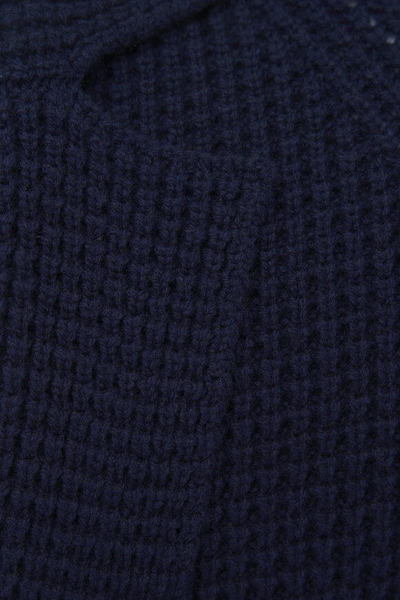 Peter Millar - Birch Navy Blue Cashmere & Wool Sweater Blazer