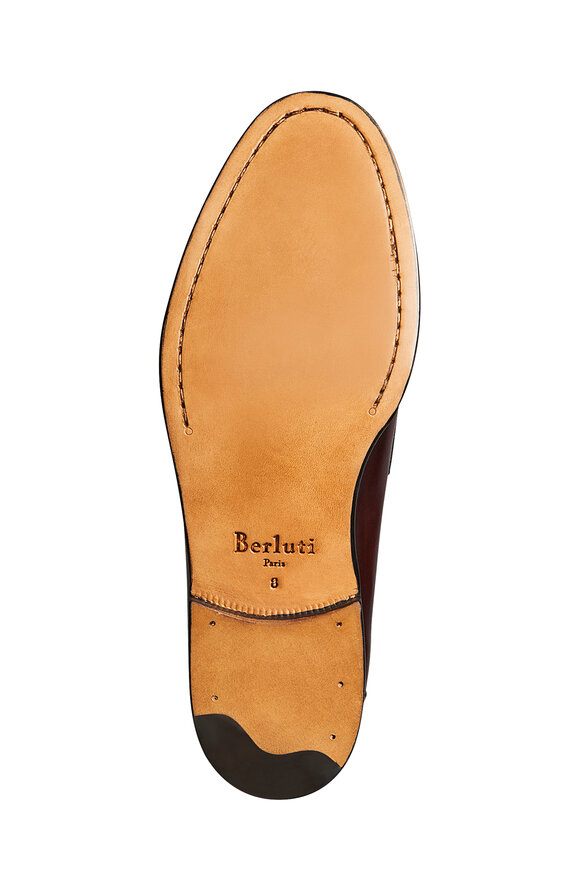 Berluti - Gianni Sapienza Bordeaux Leather Loafer
