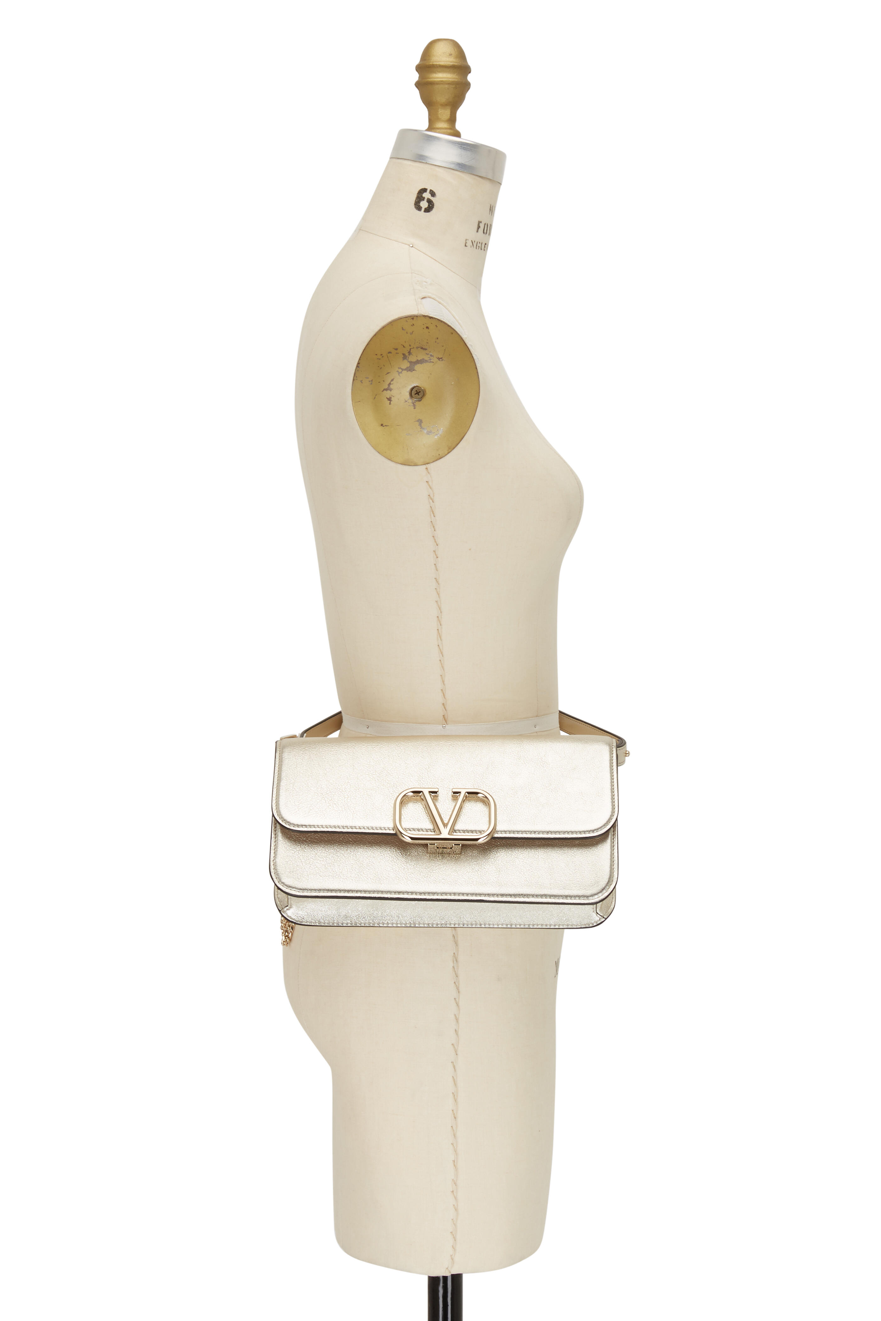 Valentino Garavani - V-Sling Sahara Metallic Belt Convertible Bag