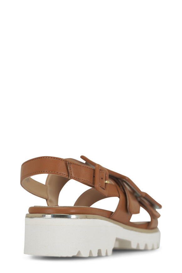 Ron White - Callie Light Brown Buckle Sport Sandal