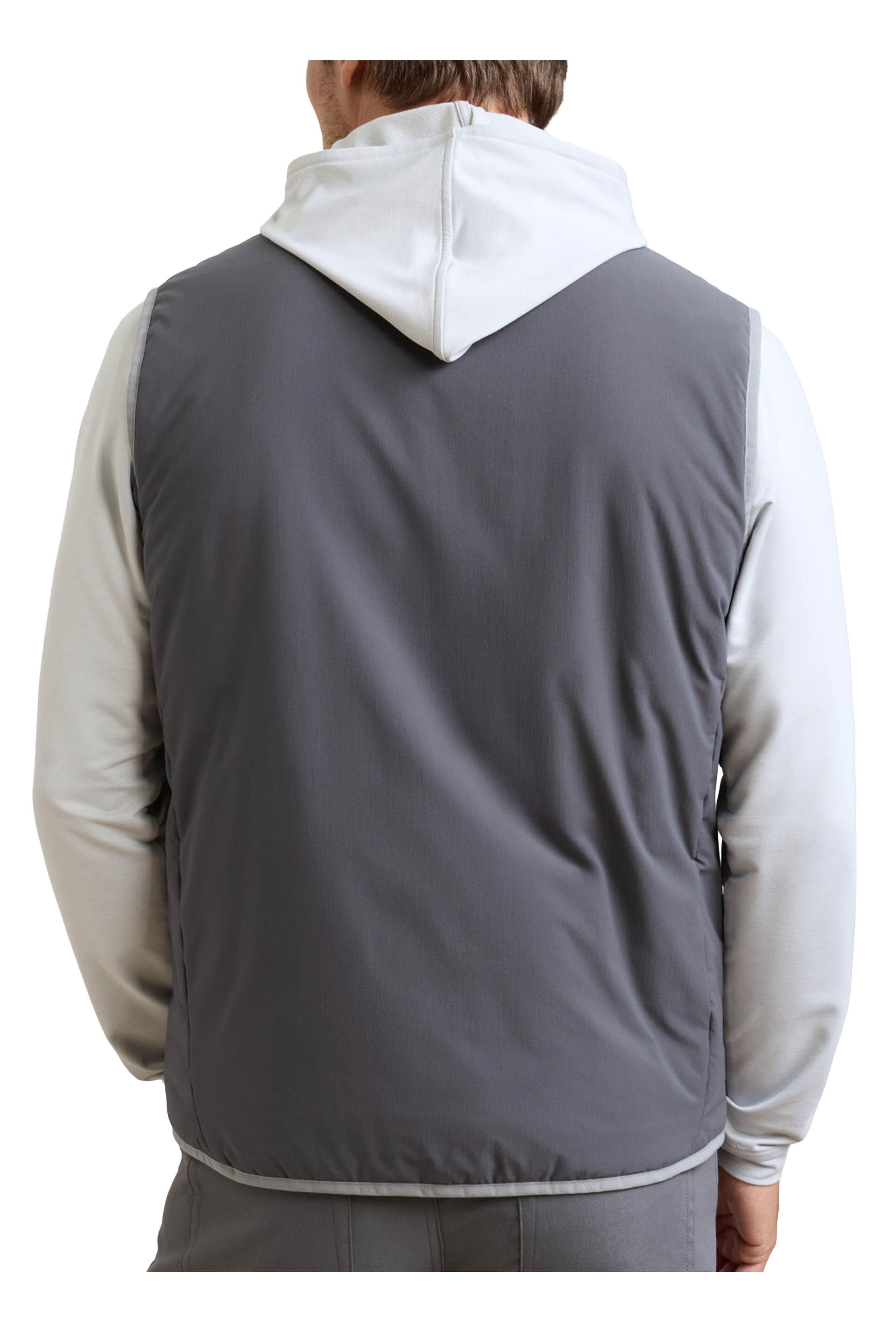 Peter Millar - Summit Charcoal Gray Full Zip Vest