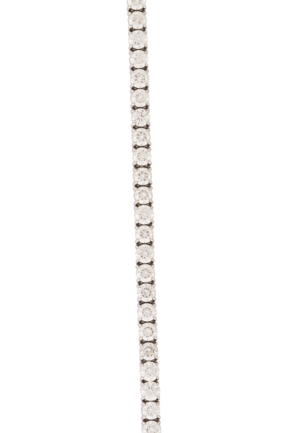 Kwiat Platinum Diamond Tennis Bracelet - view 2