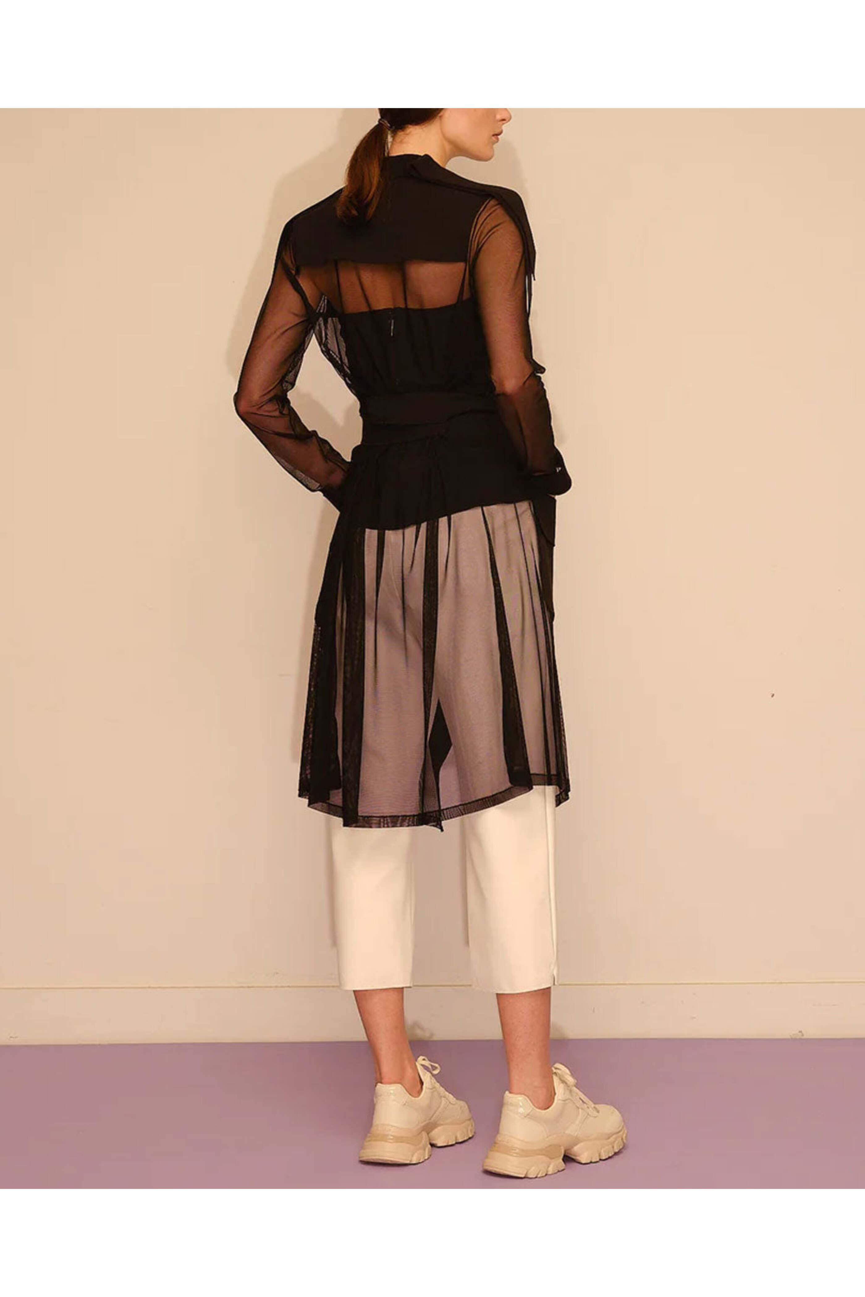 Marie Saint Pierre - Black Yacit Double Jersey Jacket