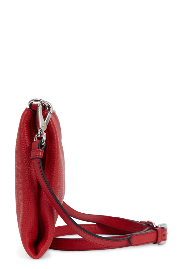 Prada - Red Vitello Leather Crossbody