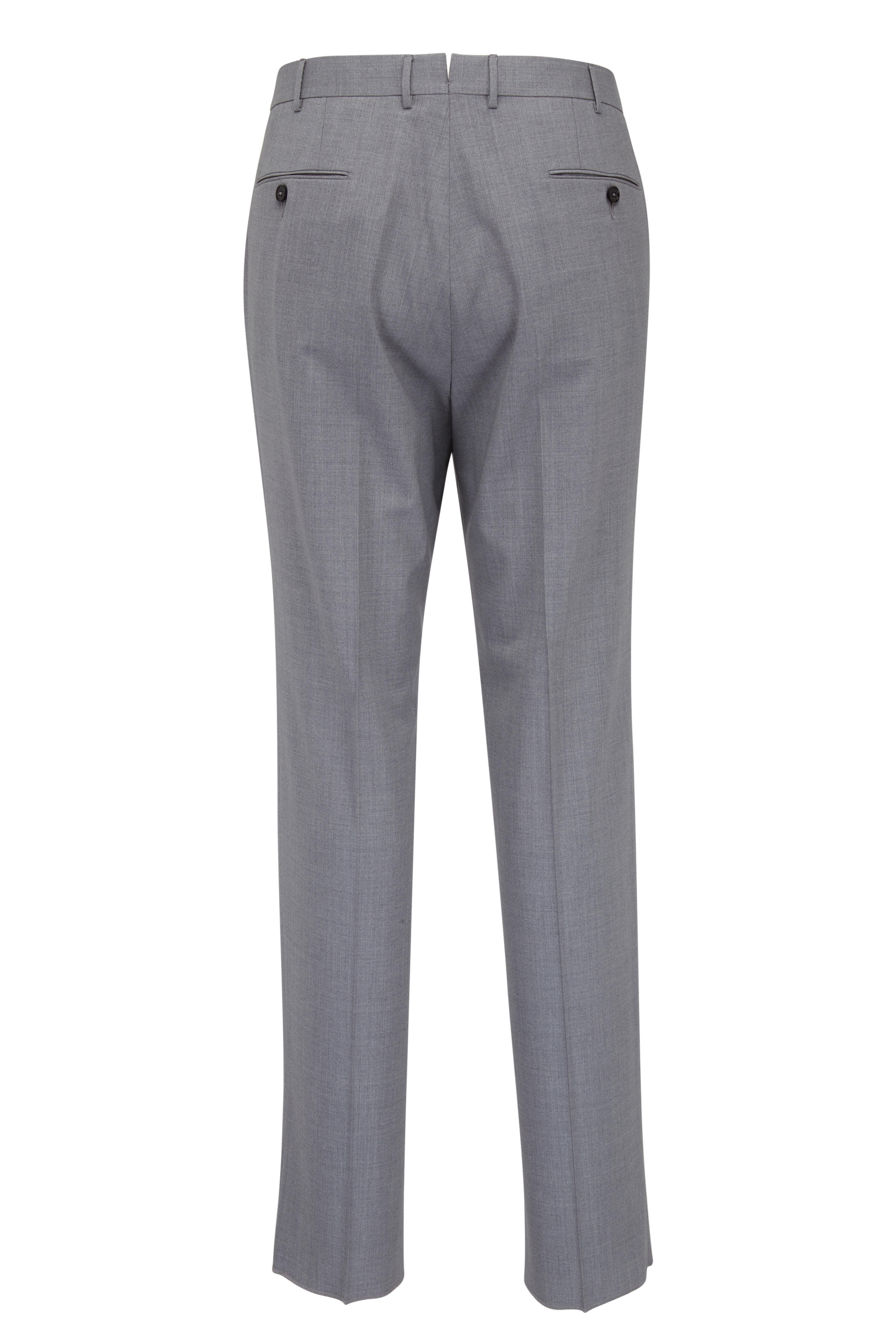 Zegna - Light Gray High Performance All Seasons Pant