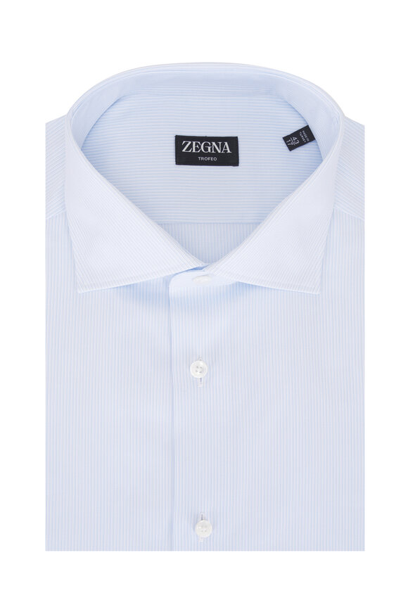 Charvet - White Poplin Dress Shirt | Mitchell Stores