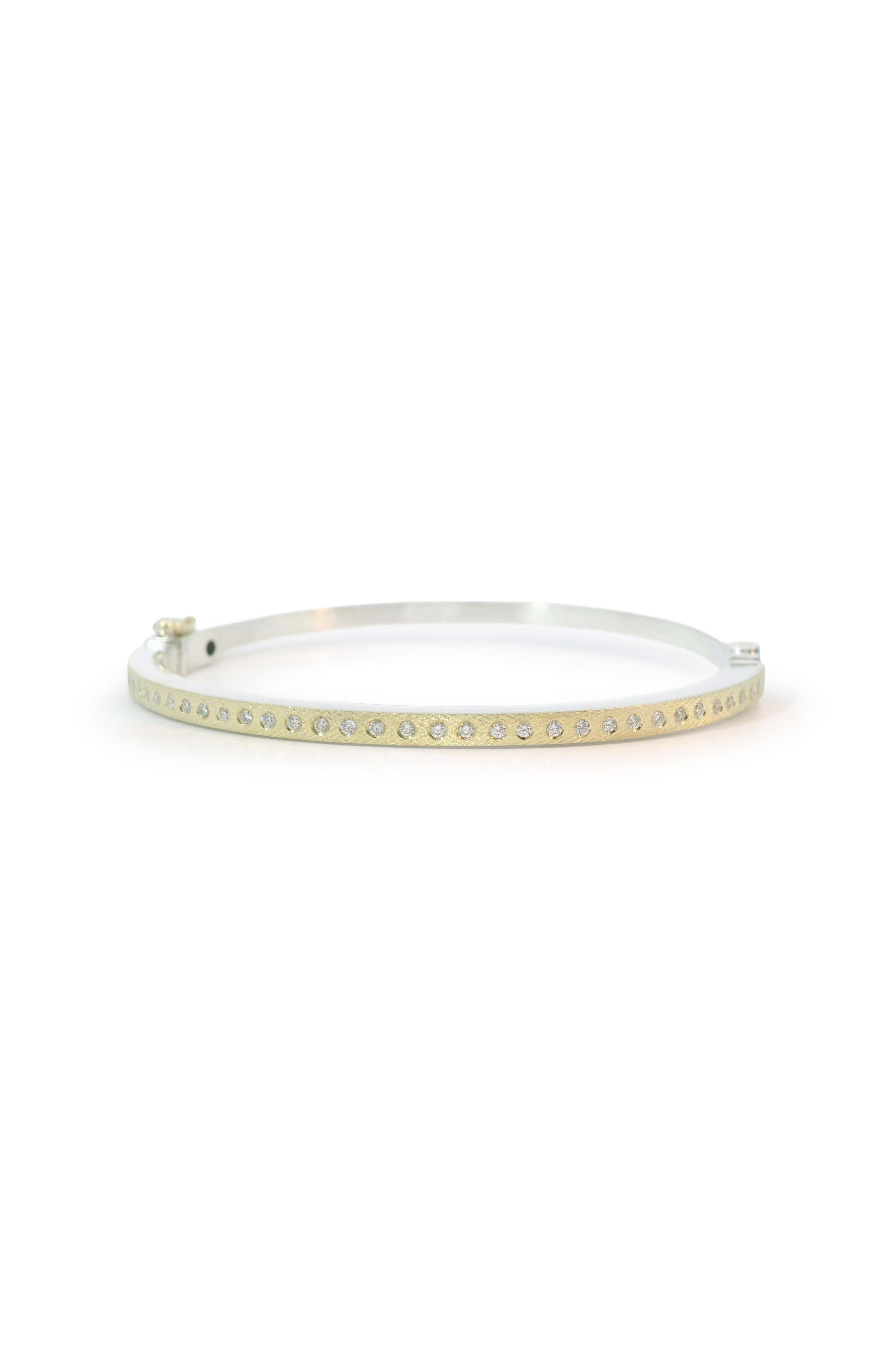 Rene Escobar - Adam Diamond Bangle Bracelet