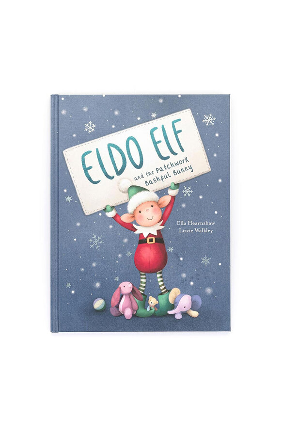 Jellycat Eldo Elf & The Patchwork Bashful Bunny Book