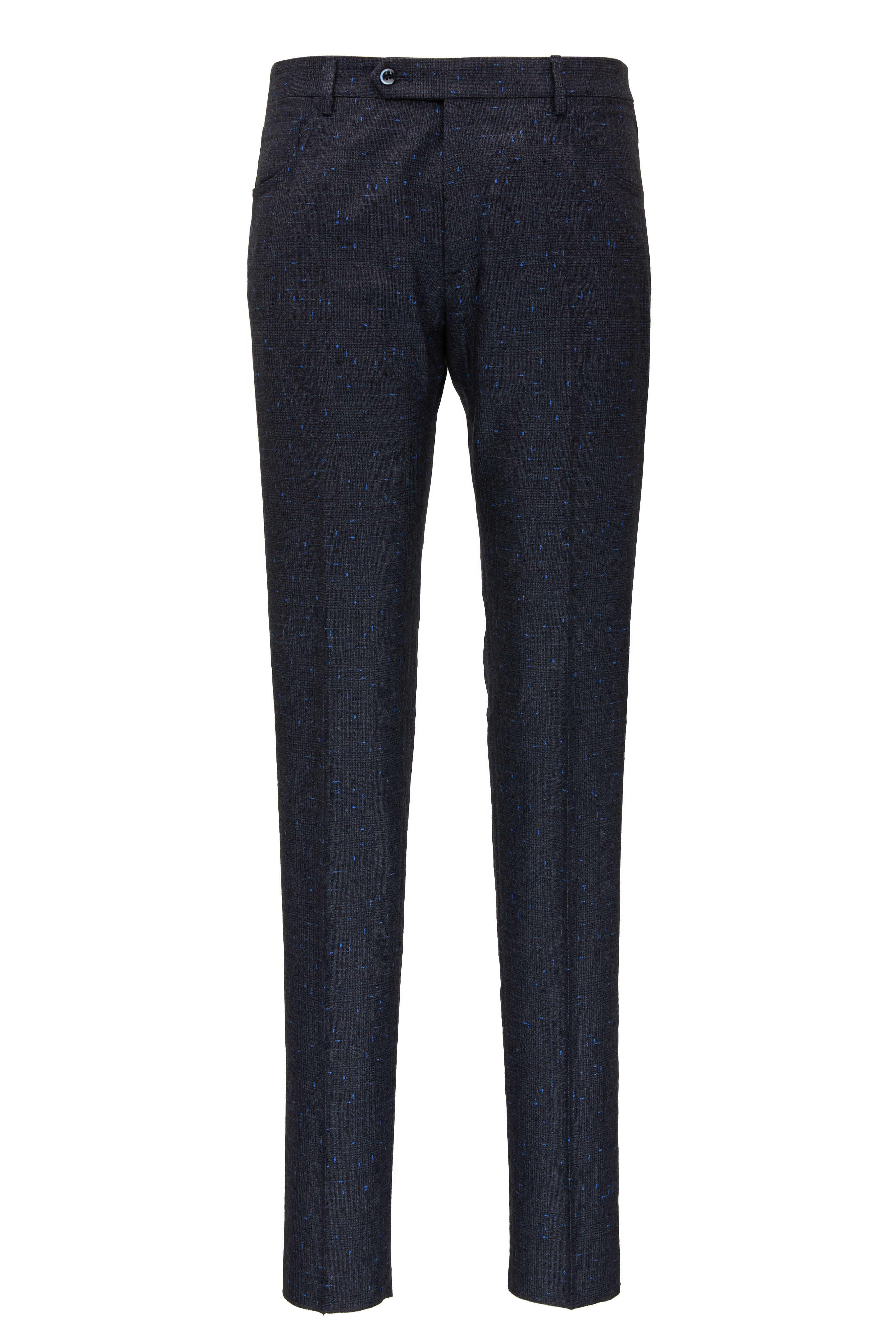 Zanella - Curtis Grey Boucle Wool Five Pocket Pant