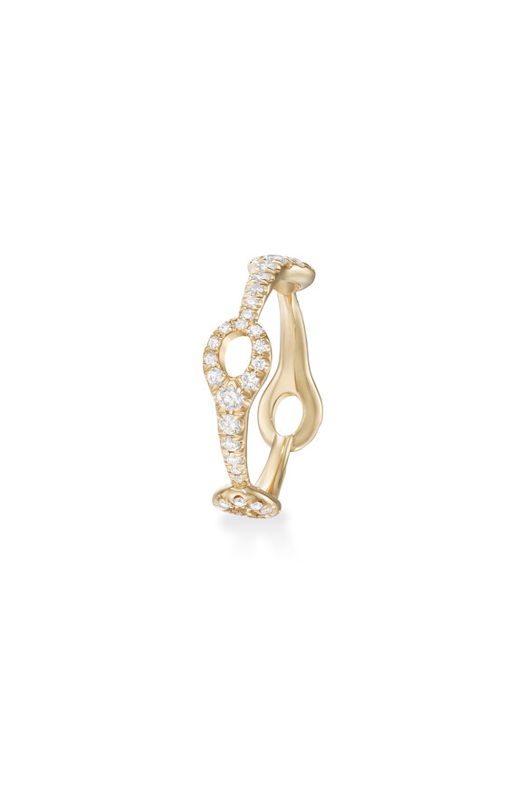 Melissa Kaye - Lola Diamond Needle Ring Small