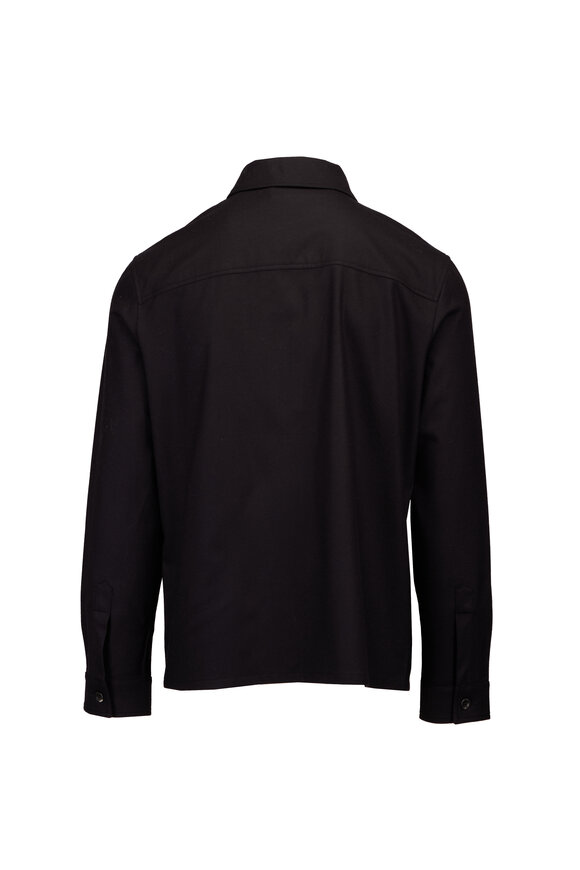 Marco Pescarolo Urus Black Cashmere Full Zip Jacket - view 2