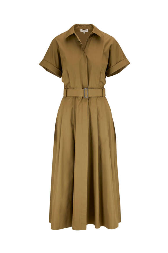 Lafayette 148 New York - Upland Chive Belted Dress