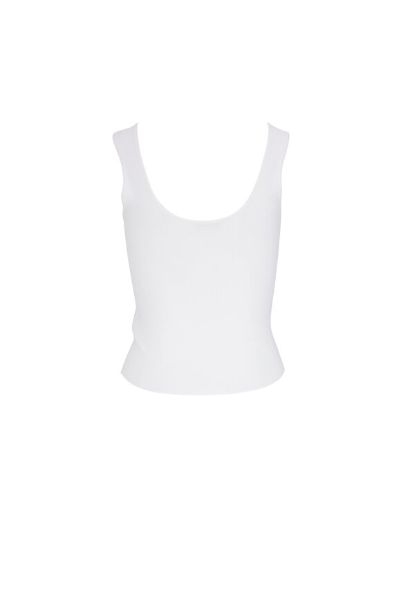 Vince - Optic White Scoop Neck Tank