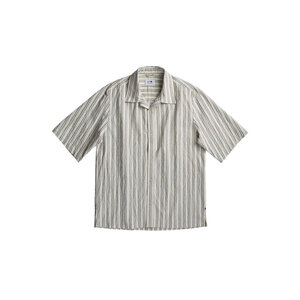 【KO】OLE SHIRT Nn07 - Black Stripe Ole Short Sleeve Sport Shirt